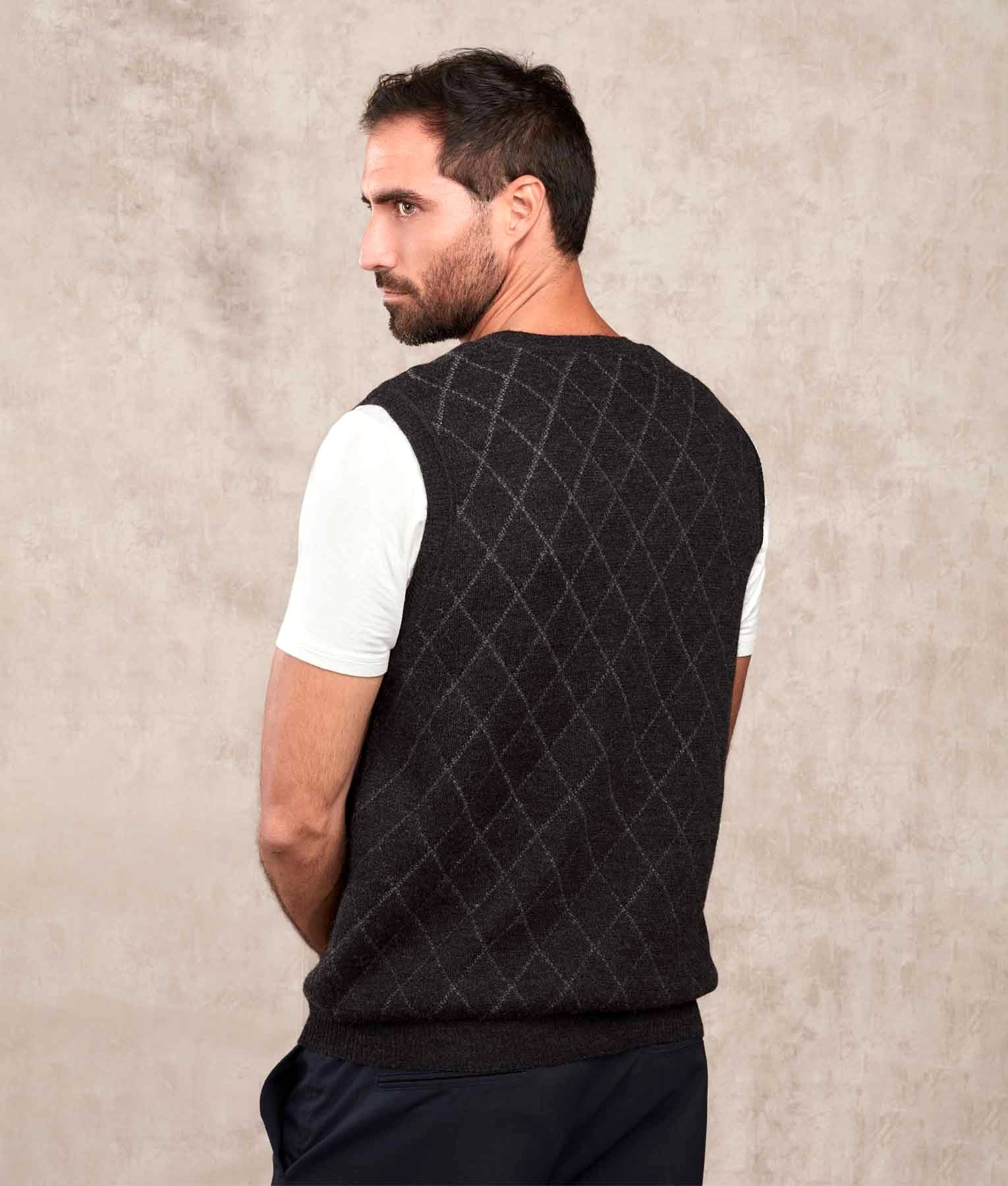 Los Cocos - Vest - Charcoal - Men's