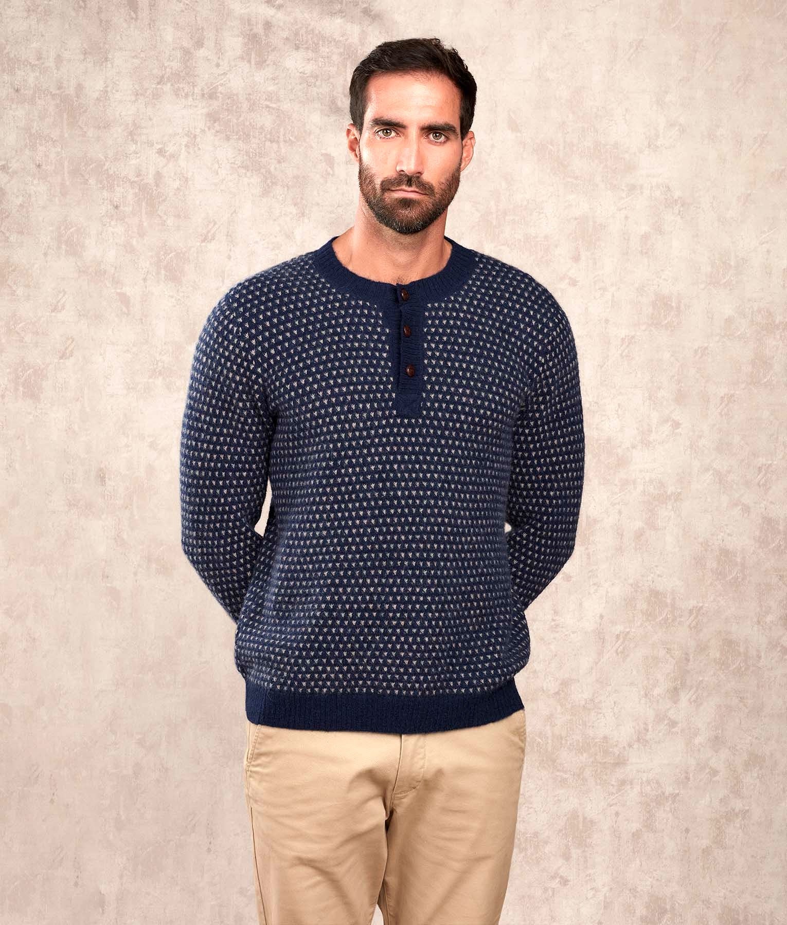 Mil Ojos - Jumper - Blue - Men's