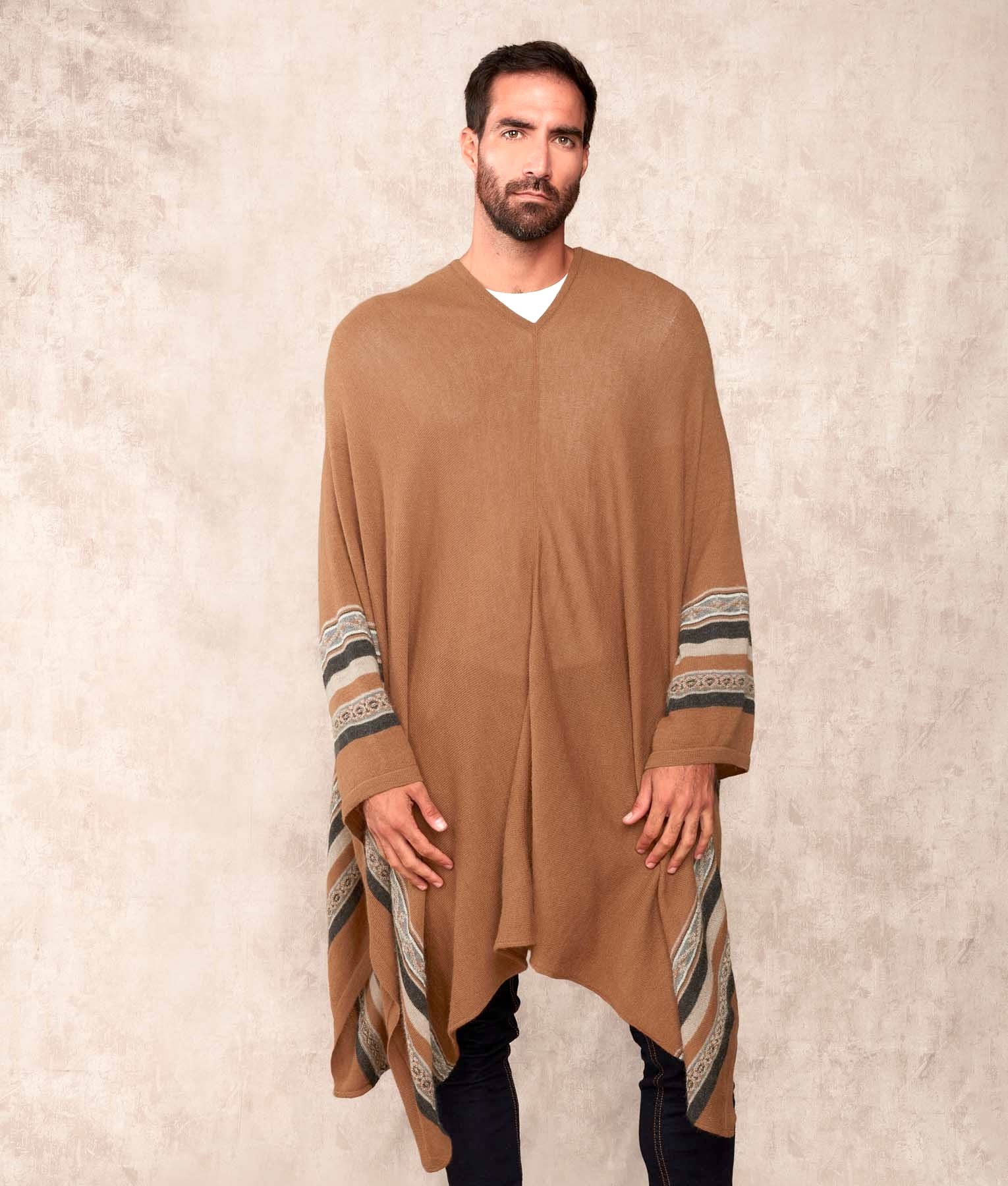 Poncho Rider - Camel C002 - Men's