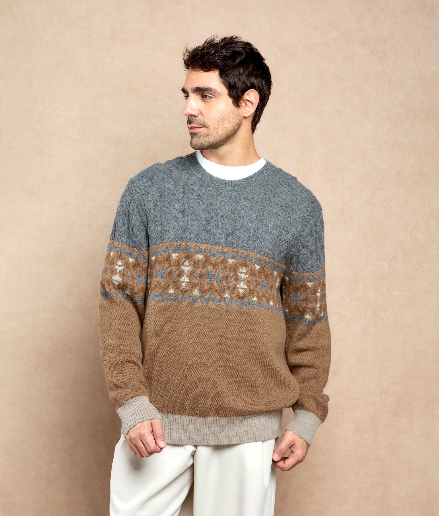 Men's Shepherd Crew Neck Jumper C001