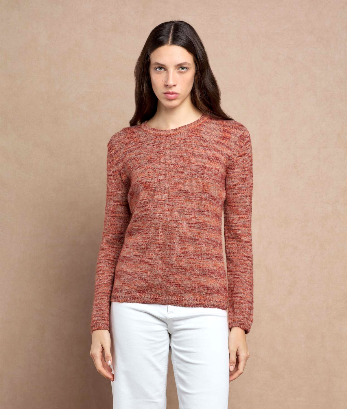 Soft Textured Jersey Jumper C001