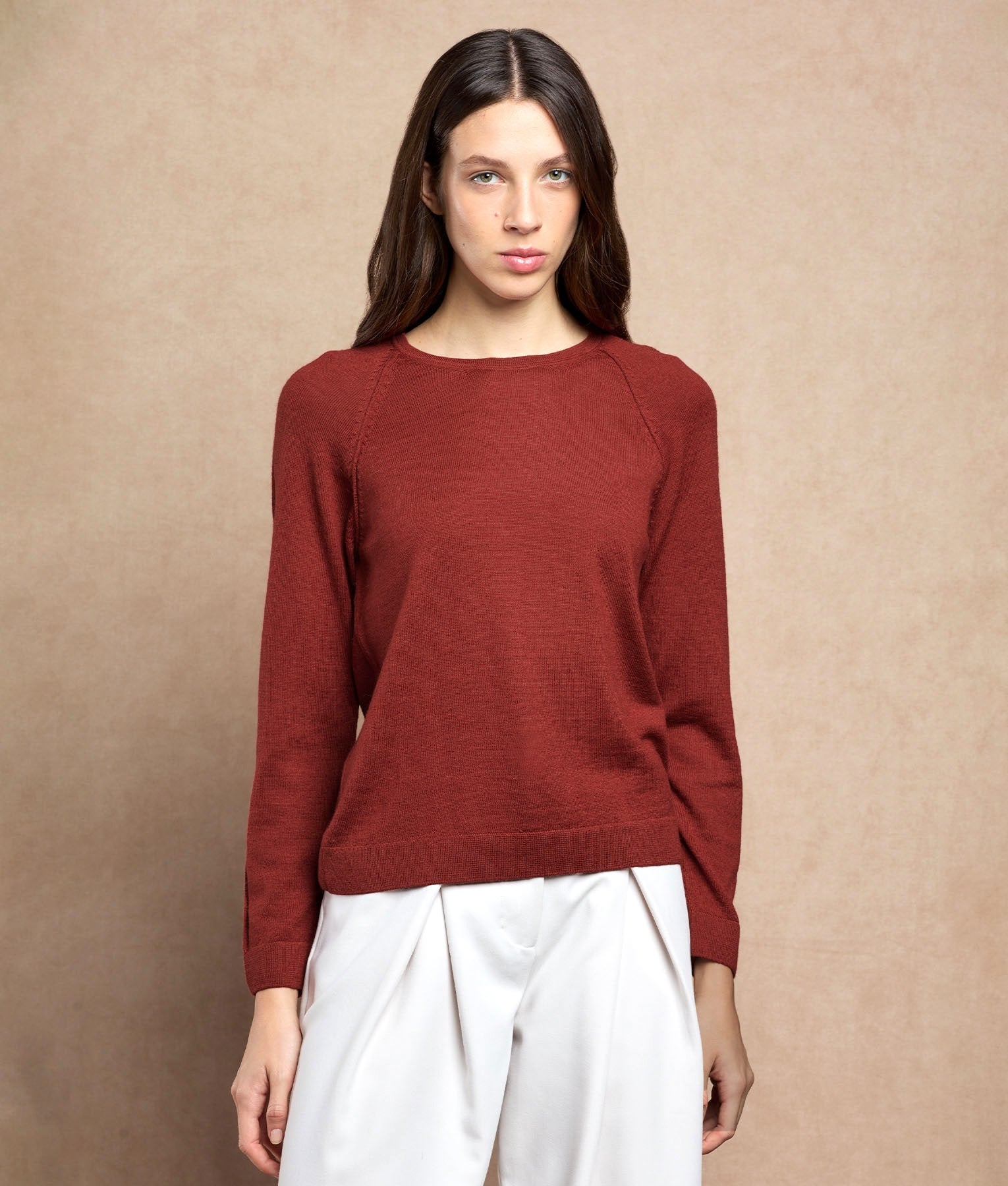 Basic Raglan Sleeves Jumper RJ17953