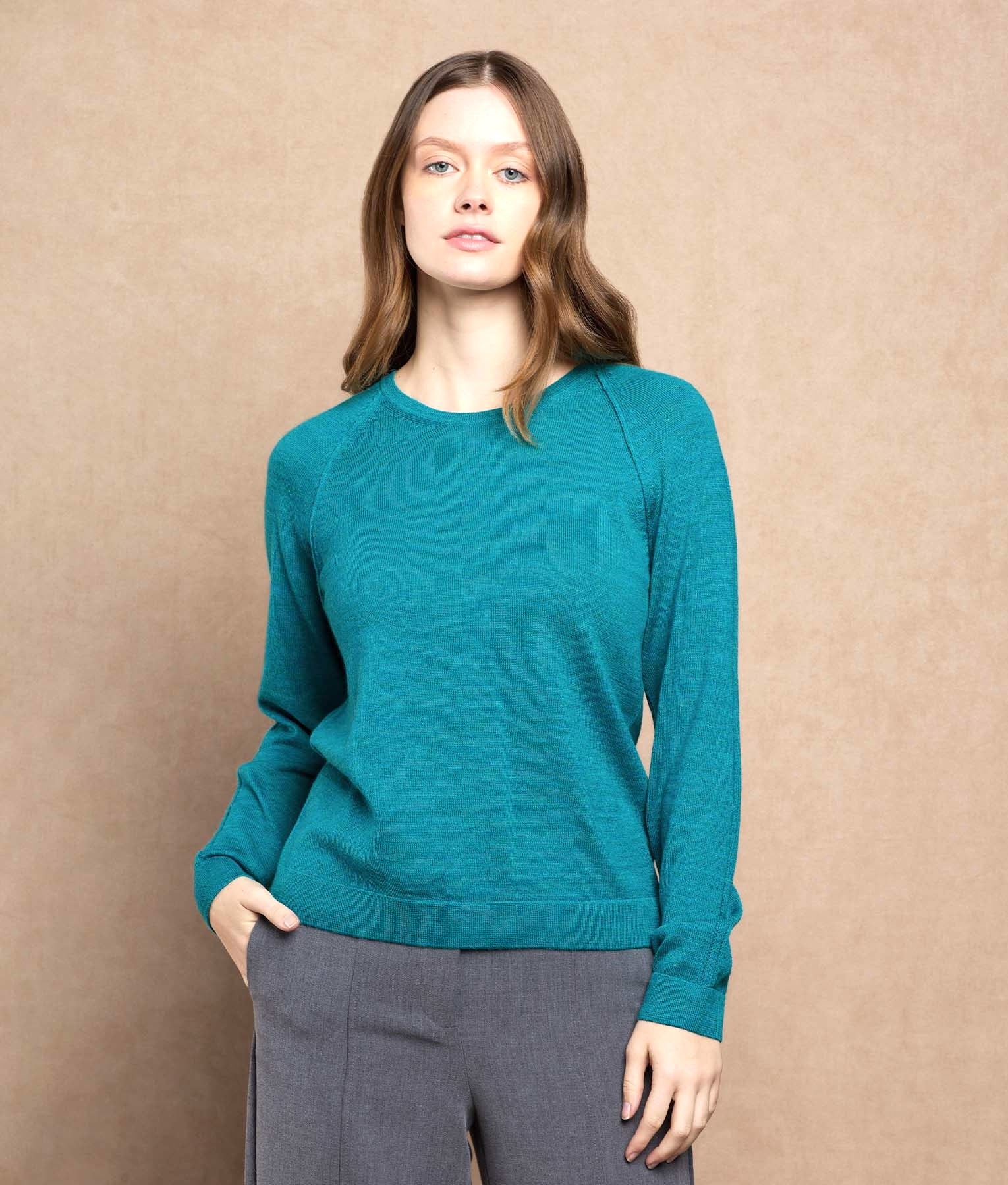 Basic Raglan Sleeves Jumper M4402