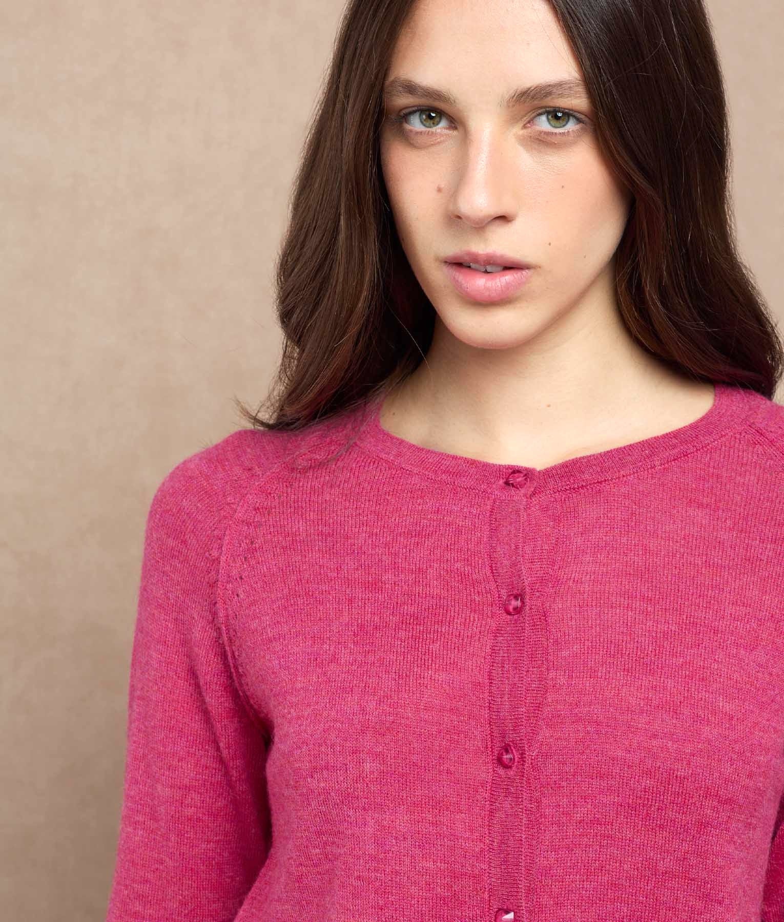 Basic Raglan Sleeves Cardigan M4401