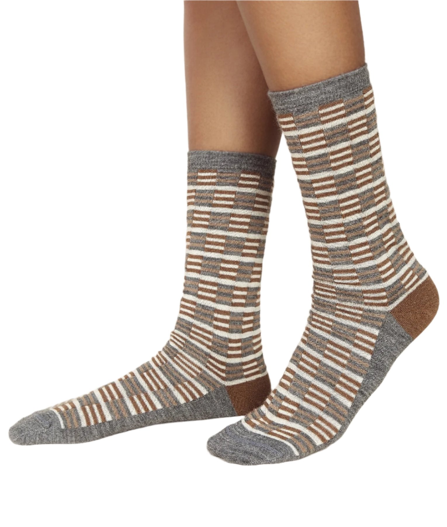 Marjan Ladies Alpaca Socks - Multicolour C003 - Women