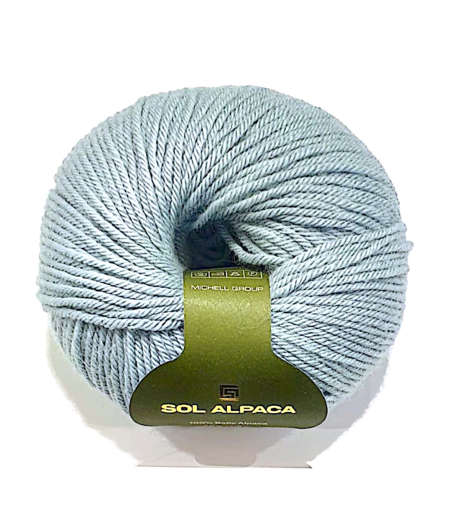 8-ply Baby Alpaca Yarn Ball AZ8906 Baby Blue