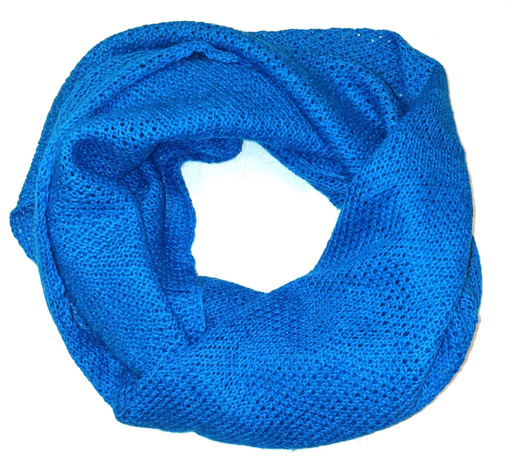Infinity Scarf Azure Blue