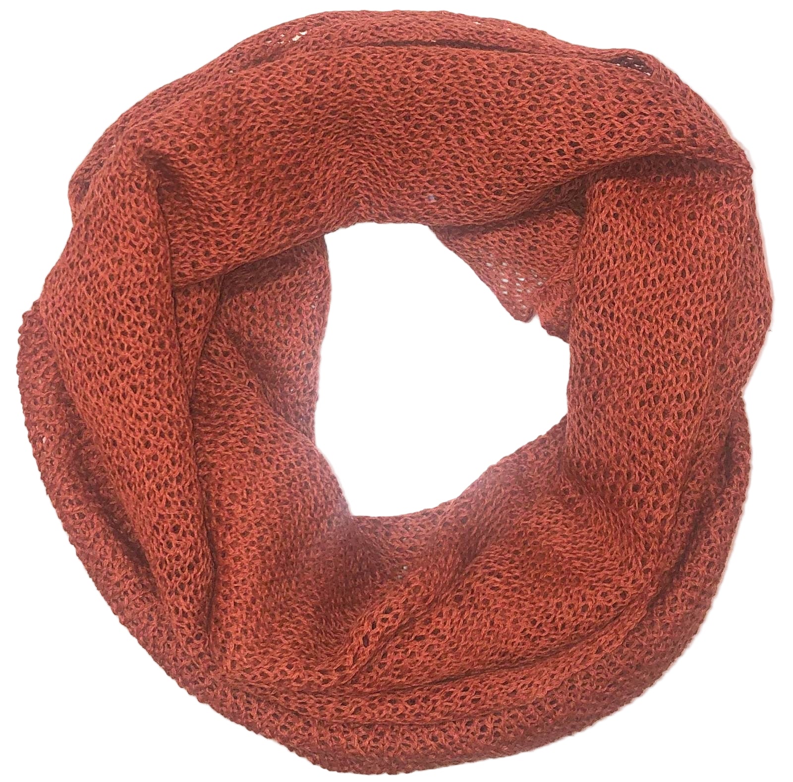 Infinity Scarf Brick Red