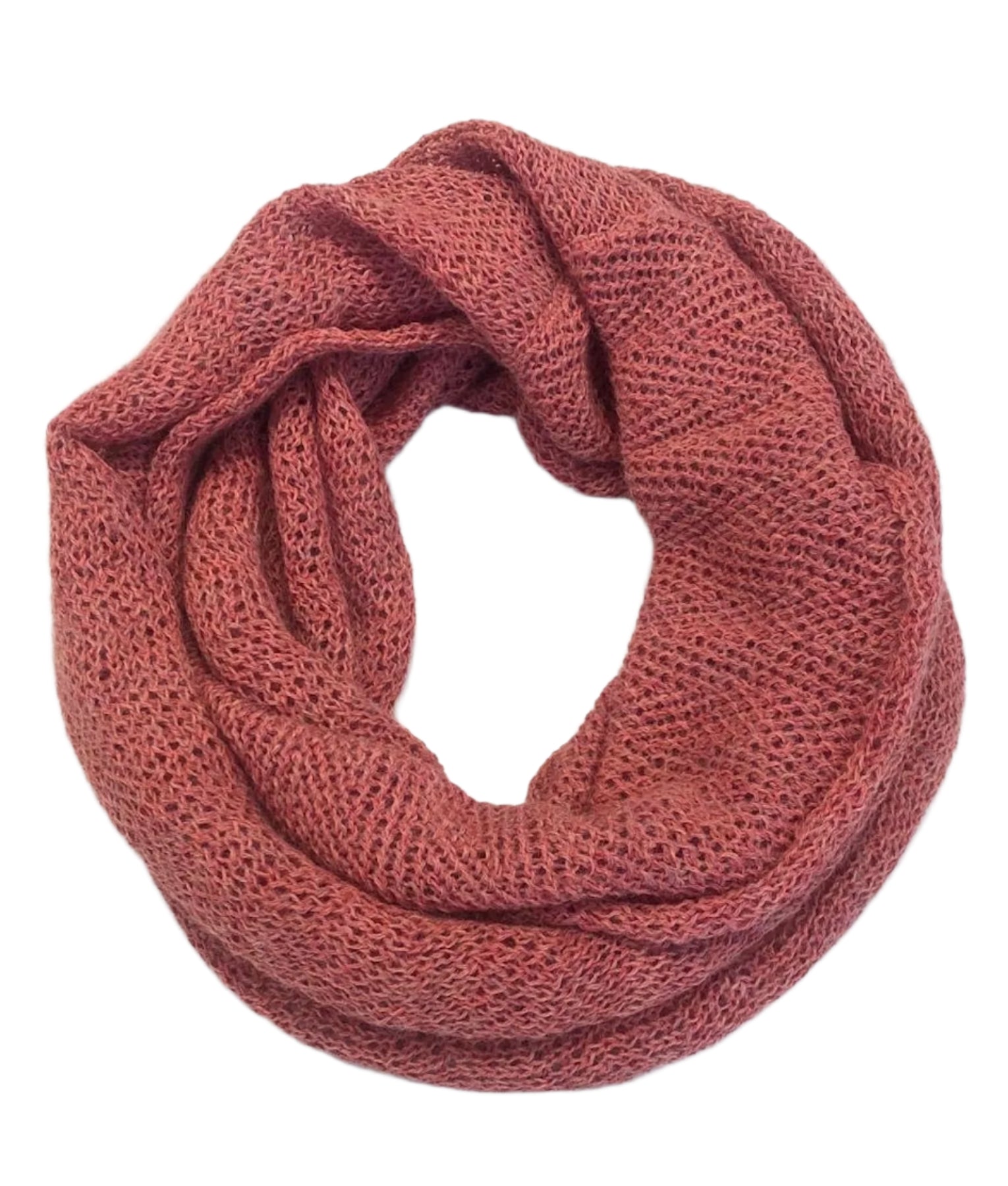 Infinity Scarf - Heather Brick