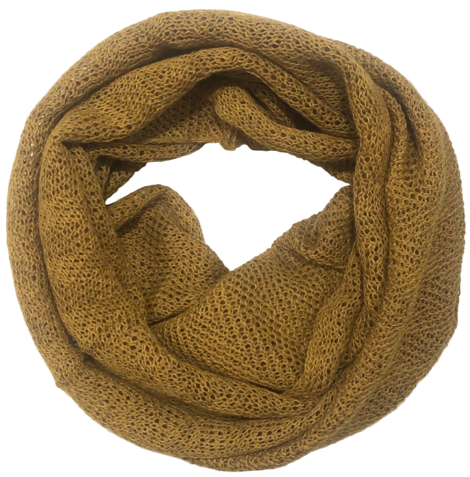 Infinity Scarf Burnt Gold