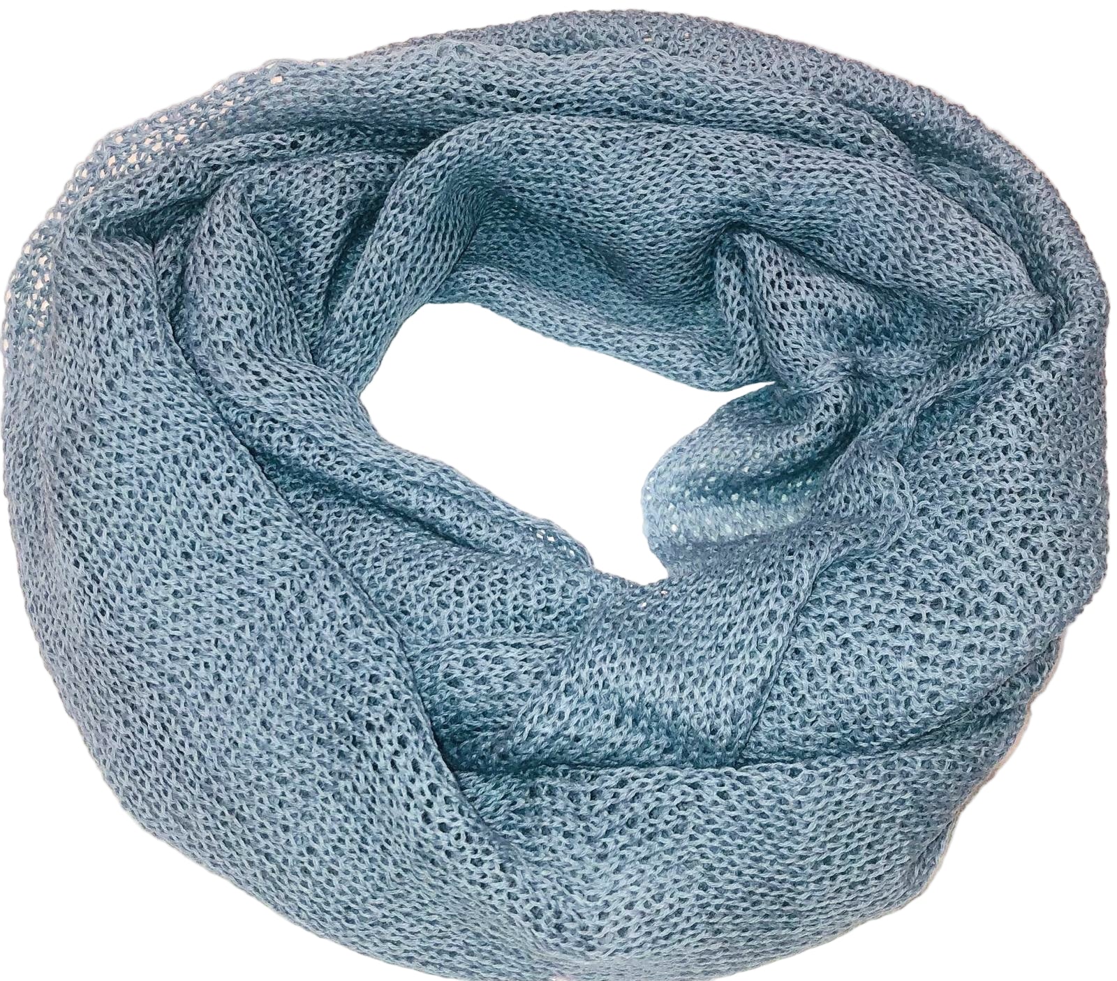 Infinity Scarf Denim Blue
