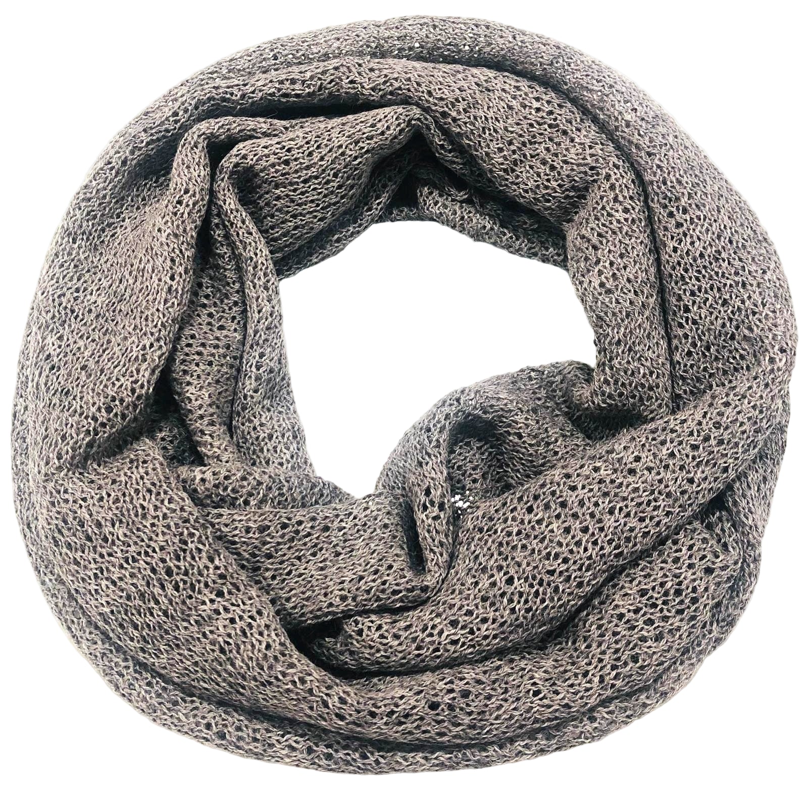 Infinity Scarf Heather Grey COLL006