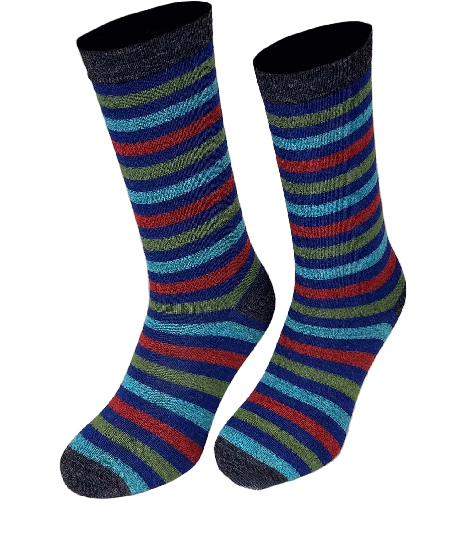 Multistripes Socks C002 - Men's