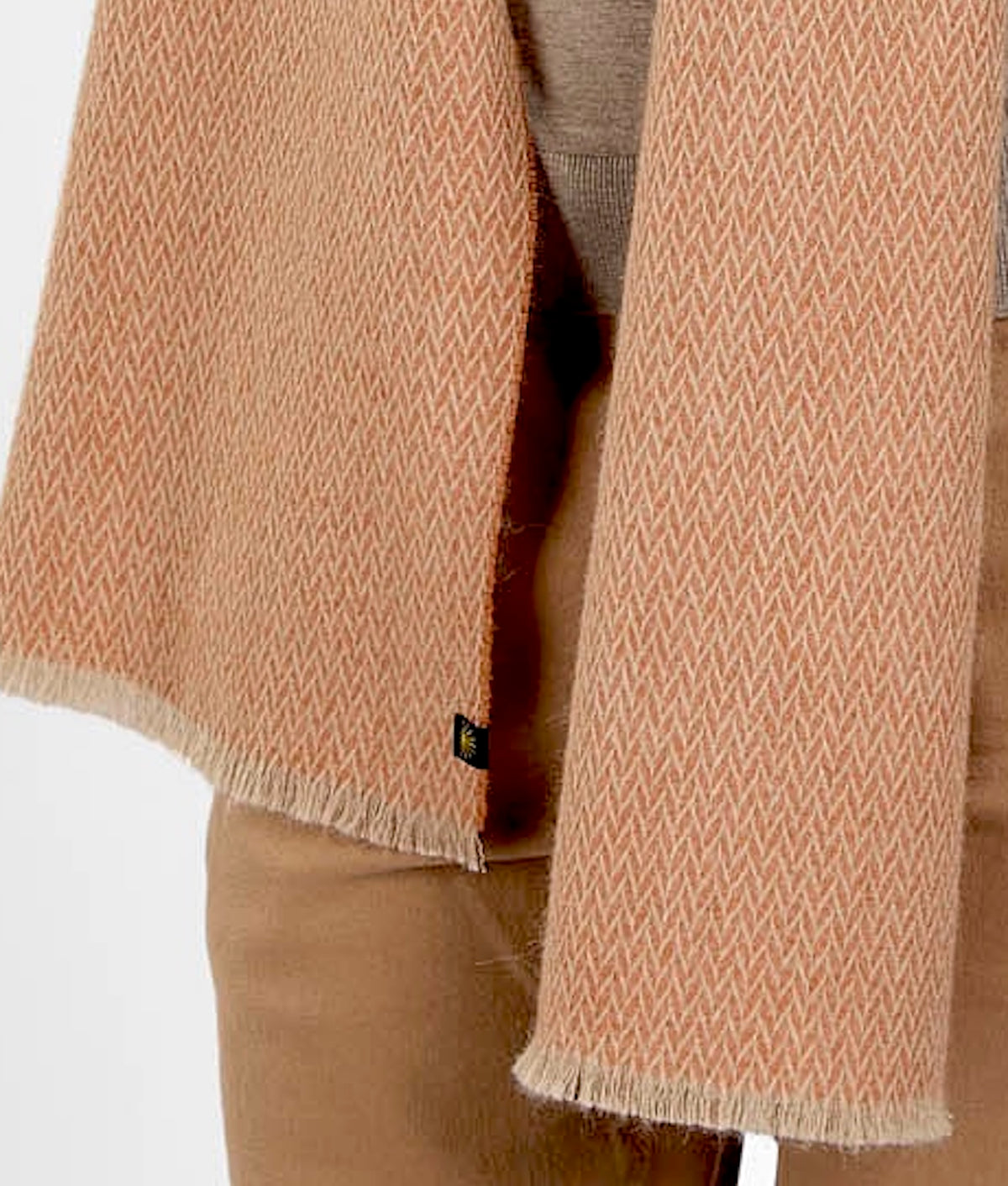 Little Espigas Motif Scarf C012