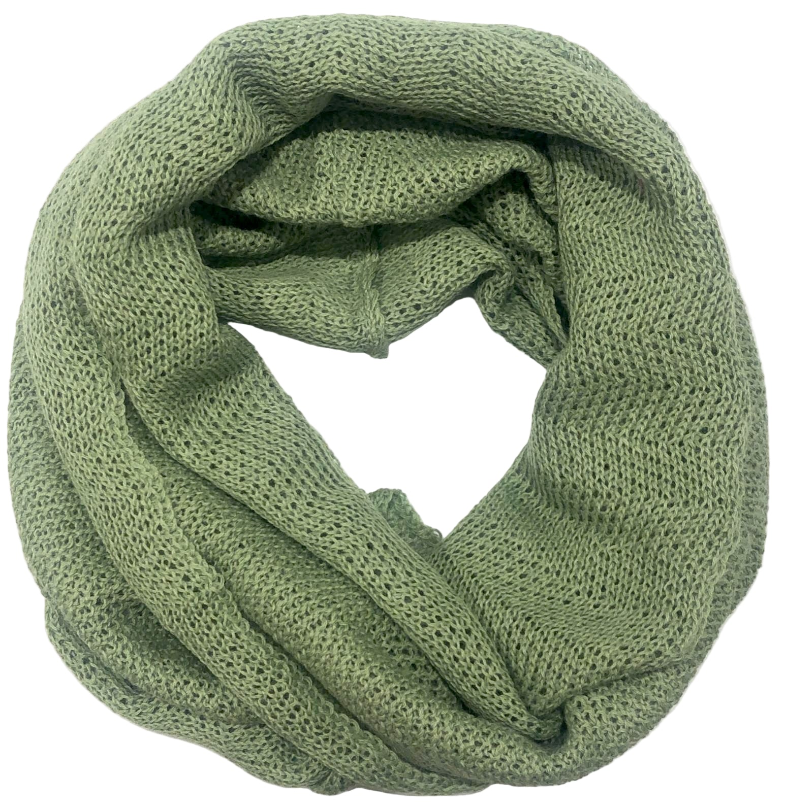 Infinity Scarf Matcha Green