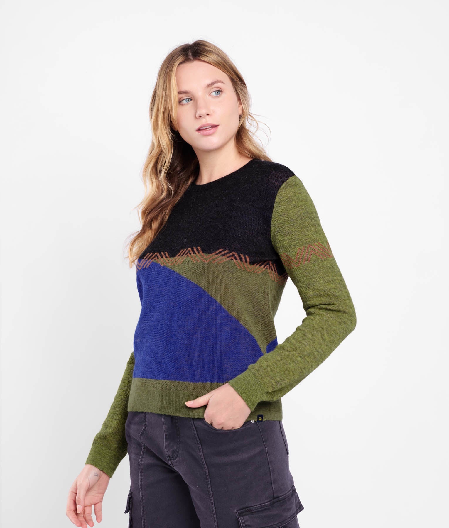 Amazed Jacquard Jumper C005