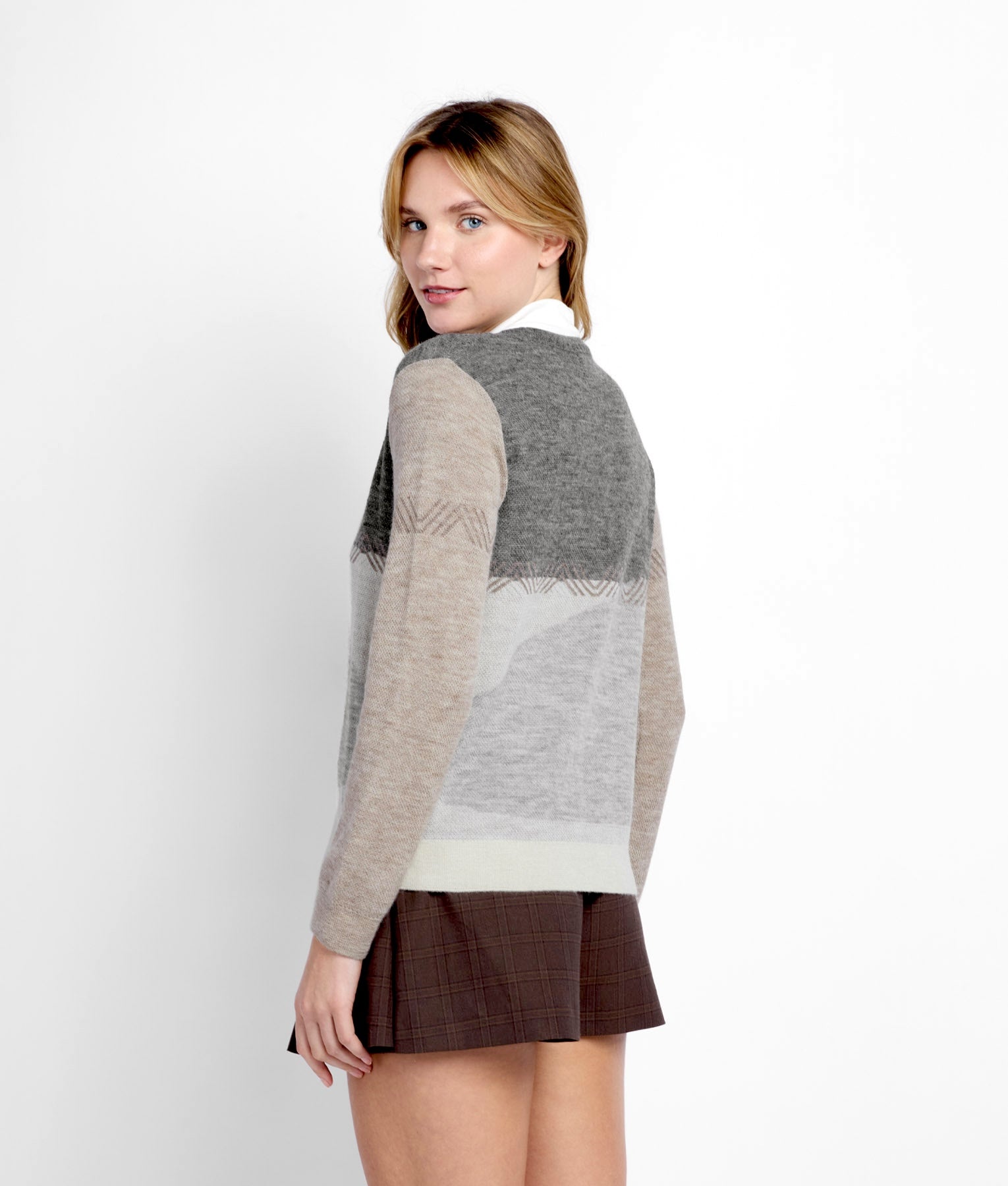 Amazed Jacquard Jumper C004