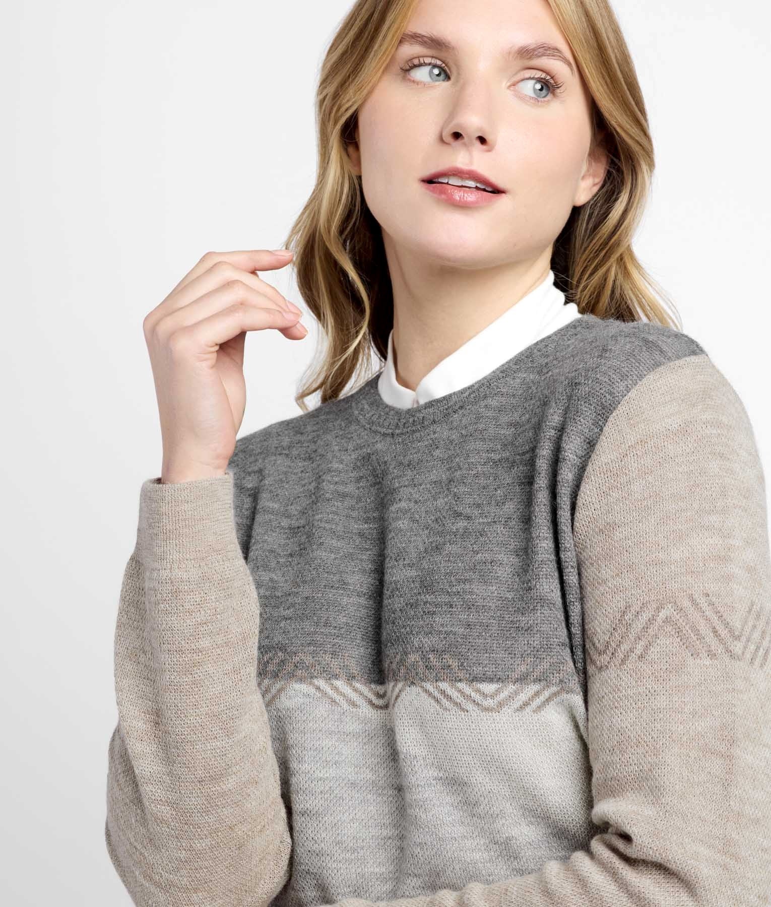 Amazed Jacquard Jumper C004
