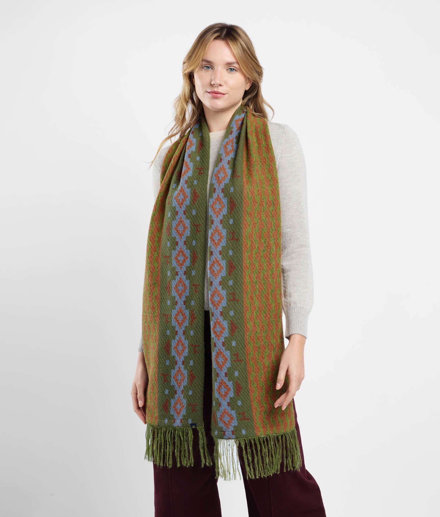 Over The Hills Scarf C002