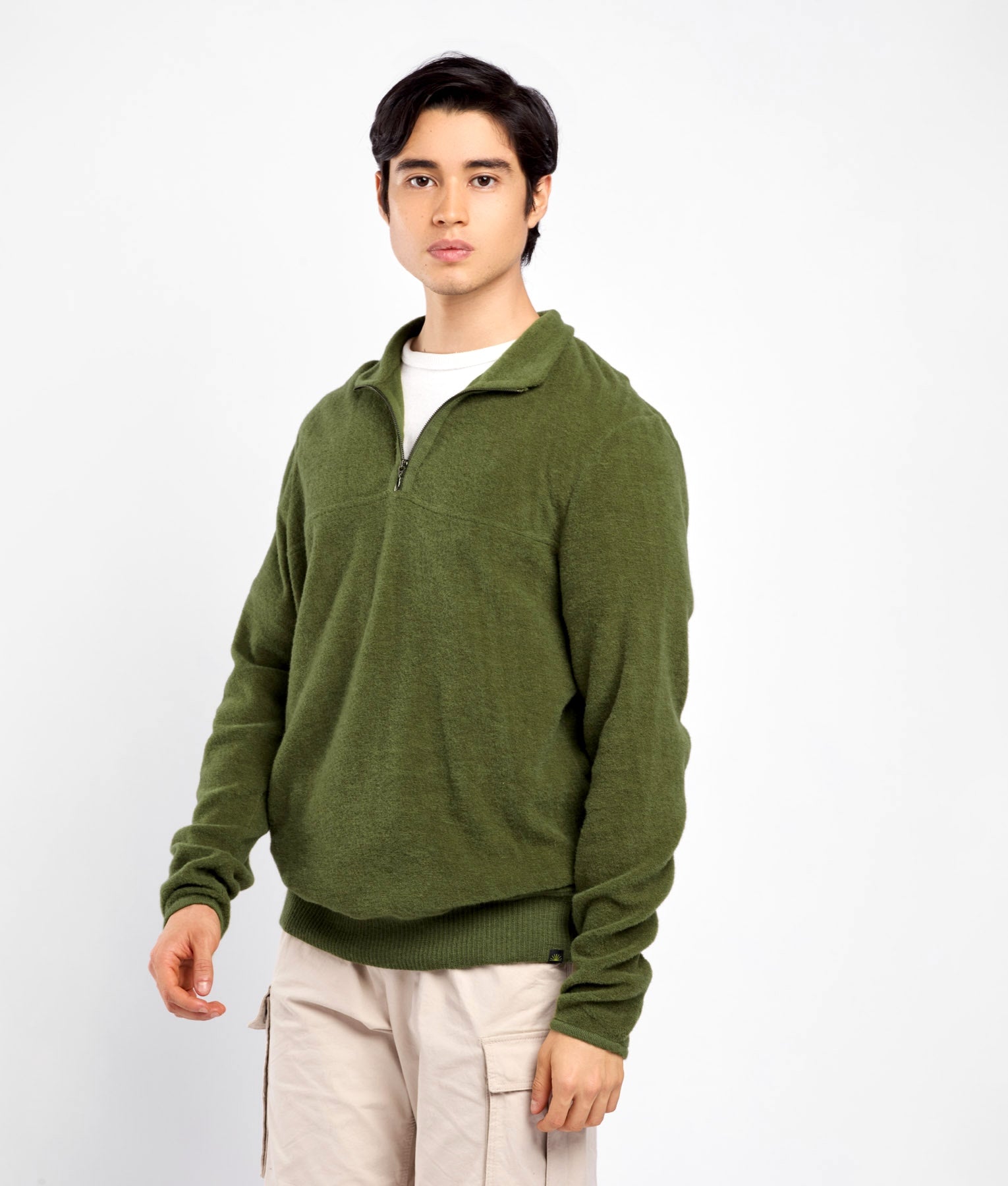 Plush Rizo High Neck Pullover C002