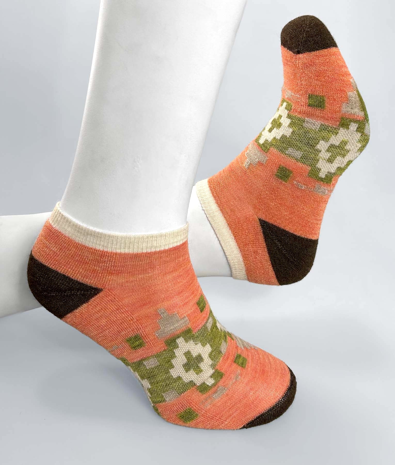 Women's Jacquard Ankle Socks C001