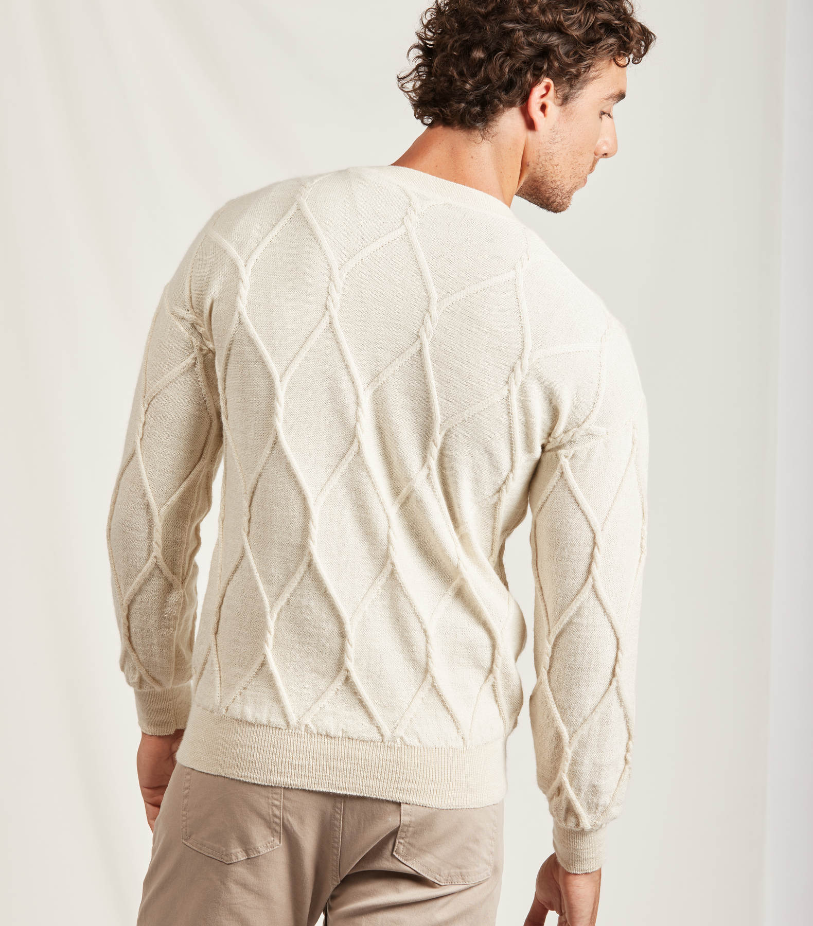 Weekend Cable Pullover 100