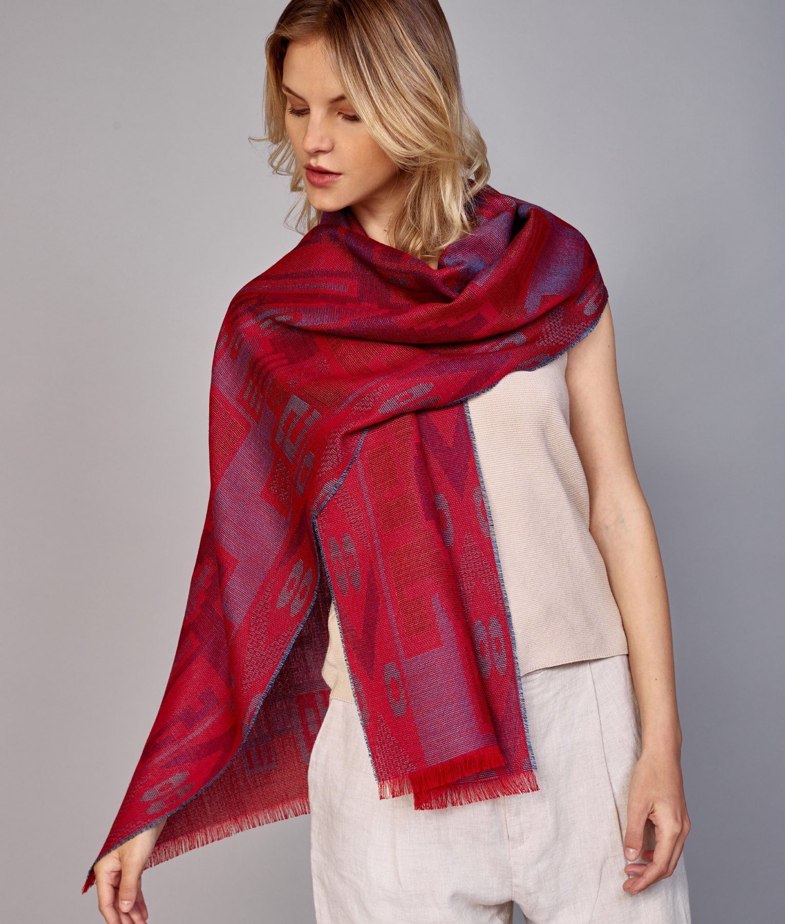 Alpaca Scarves & Shawls