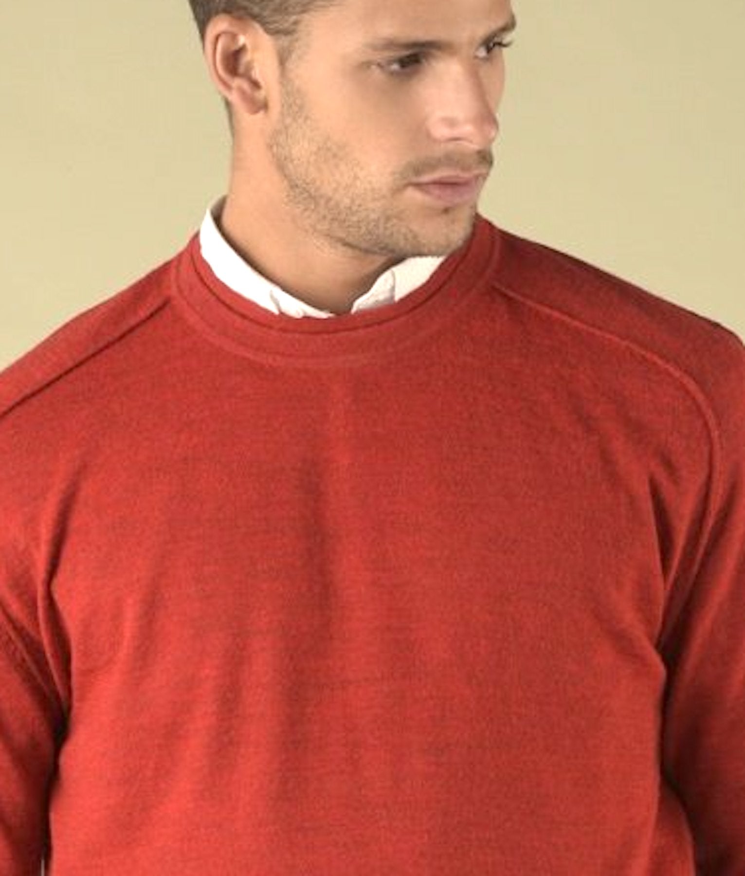 Classic Jersey Saddle Shoulder Crew C009