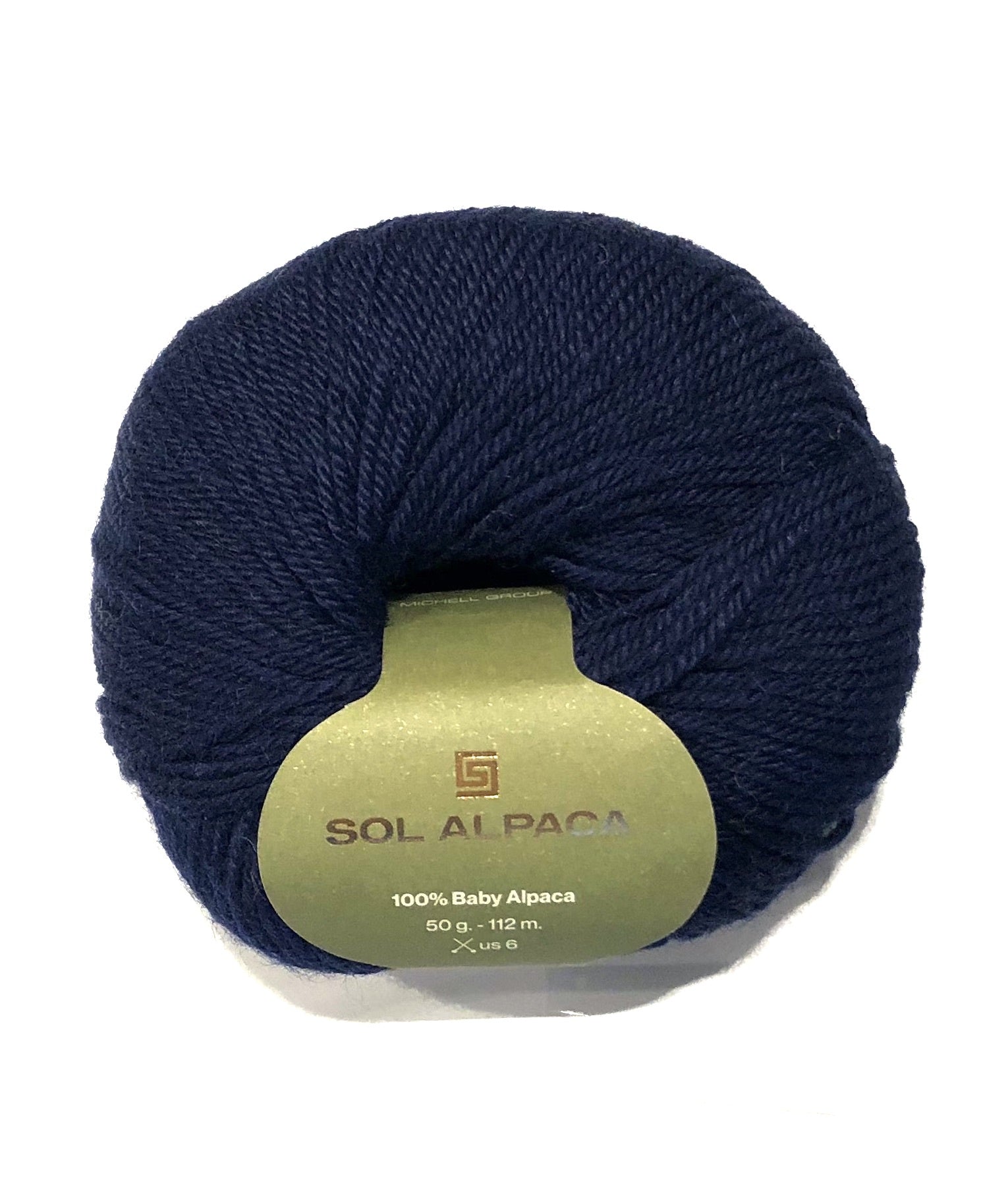8-ply Baby Alpaca Yarn Ball AZ1660 Navy Blue