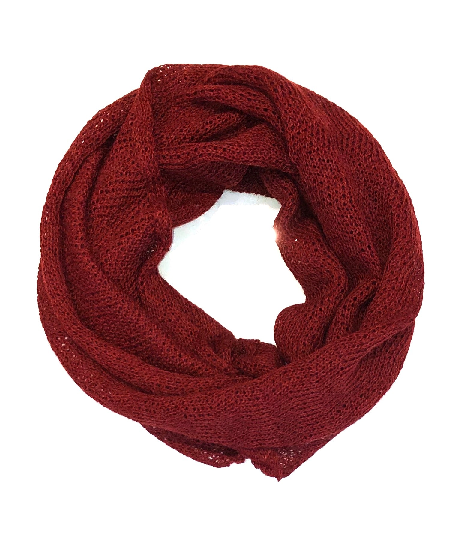 Infinity Scarf - Wine Red