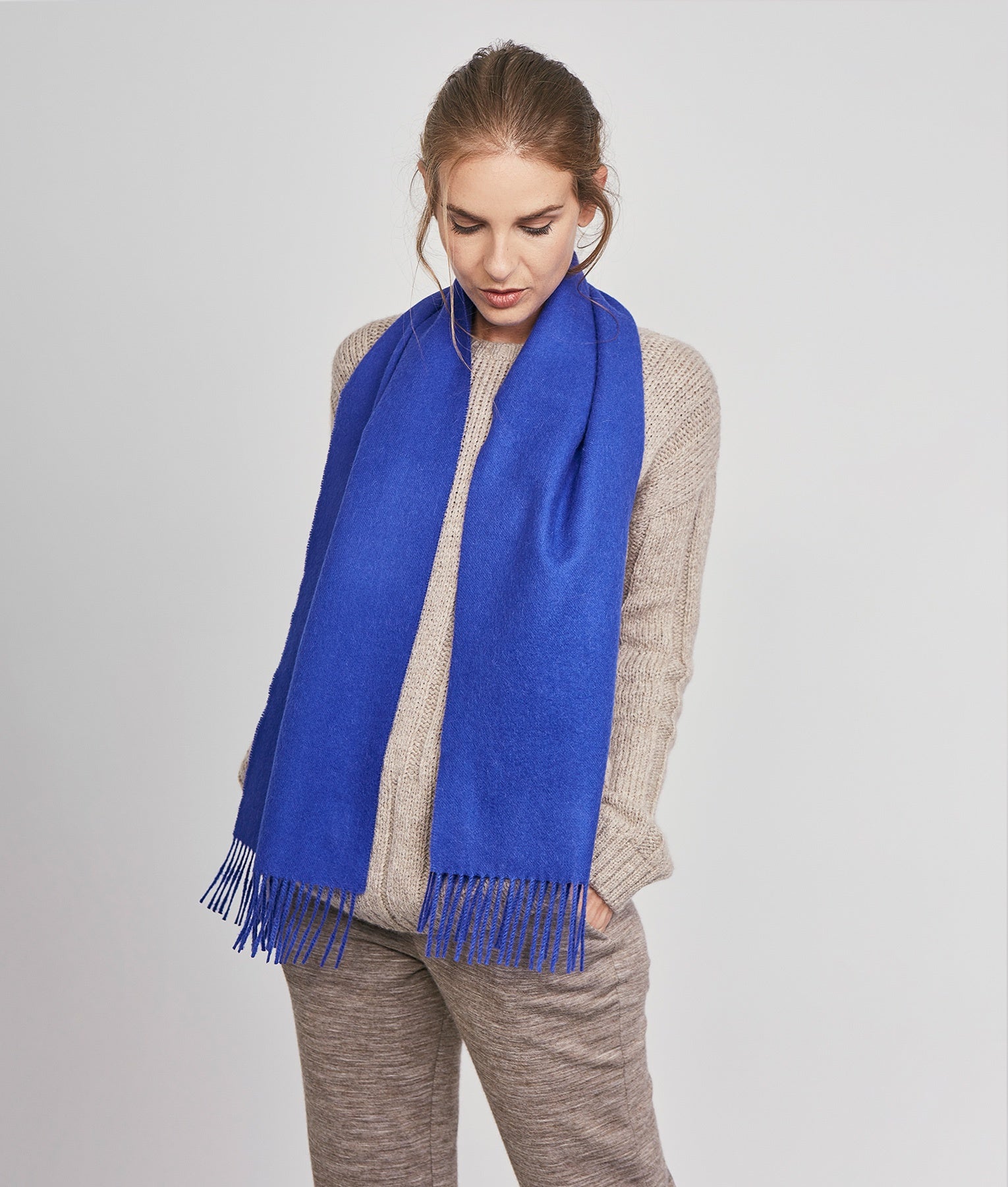 Brushed scarf AZ14620